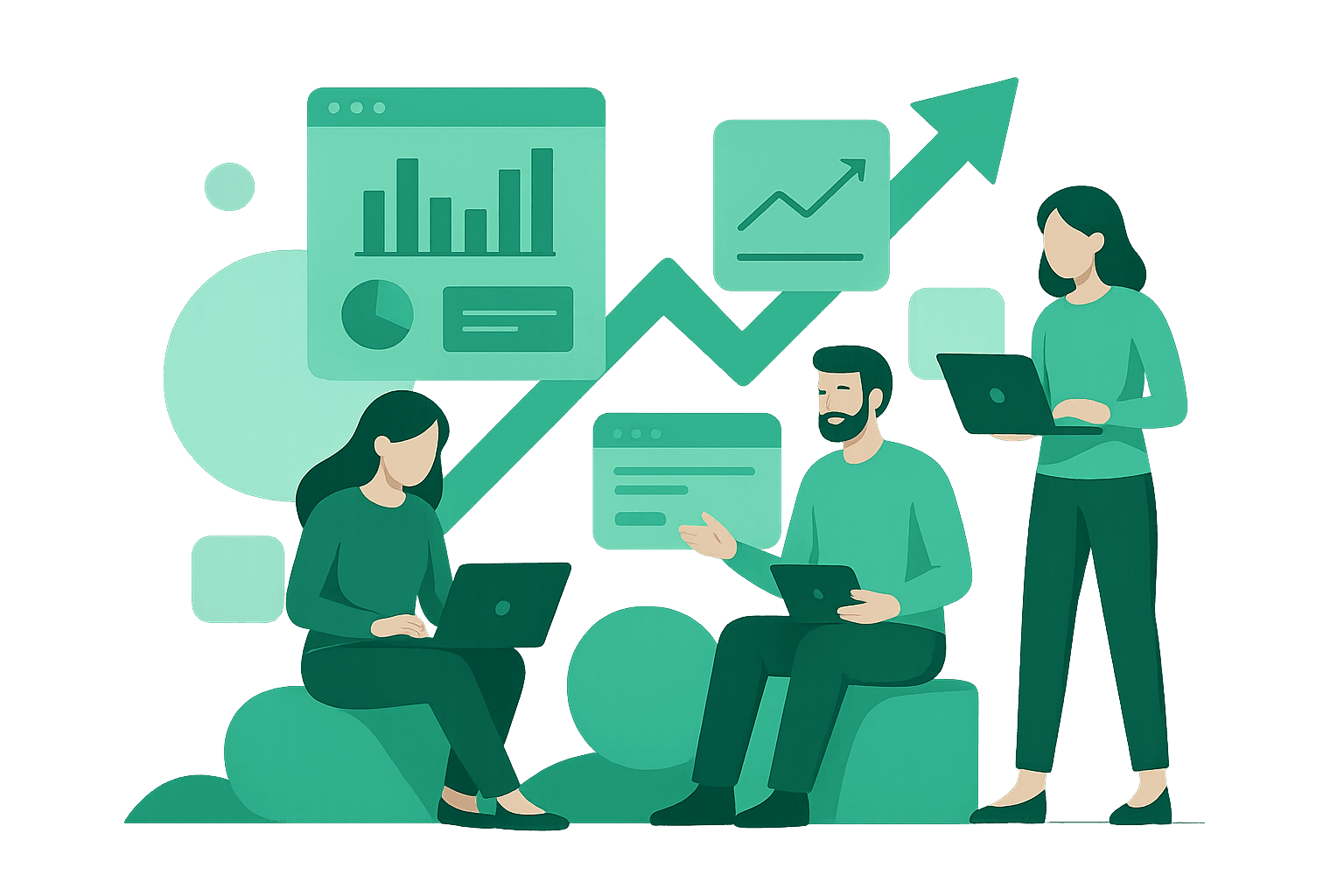 Digital Marketing Illustration